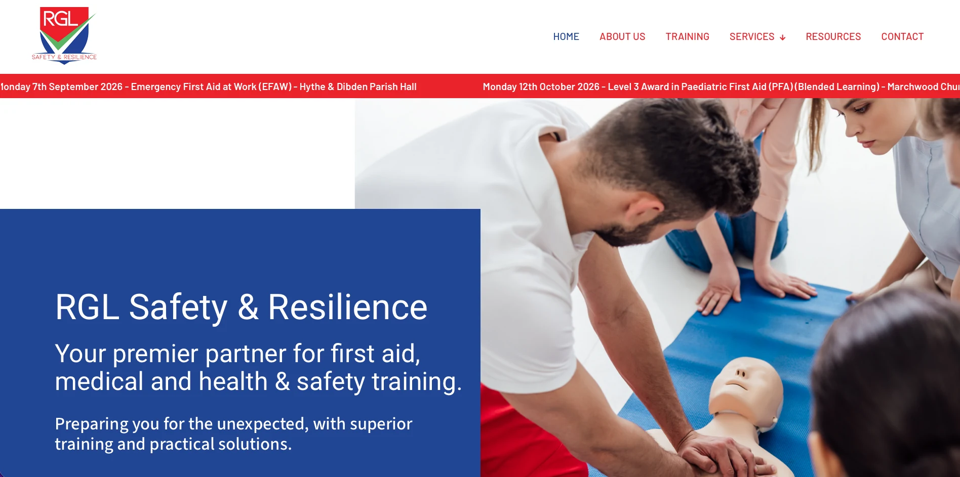 RGL Safety website